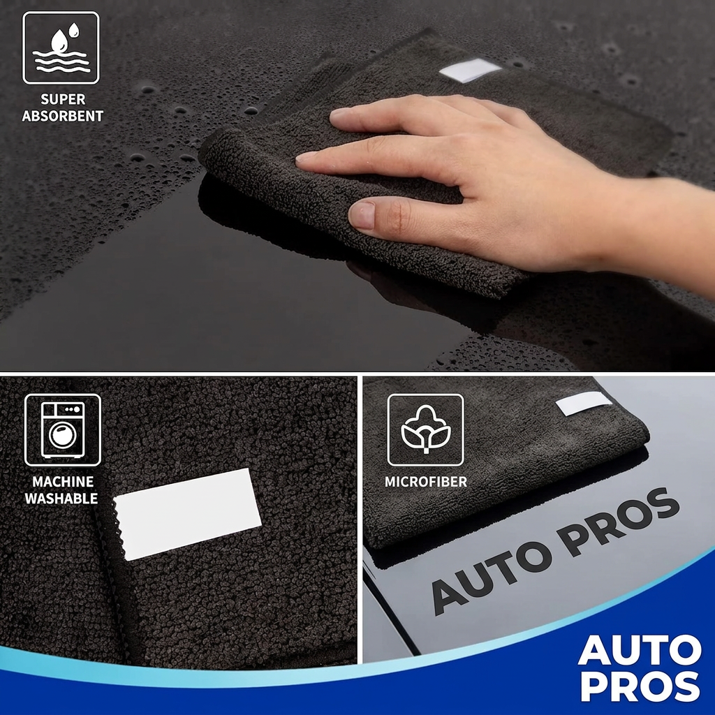 Streak-Free Microfiber Cleaning Cloths
